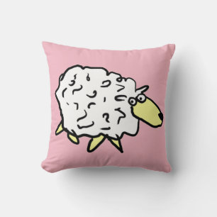 Kids Bedroom Cushion With a Sheep Design