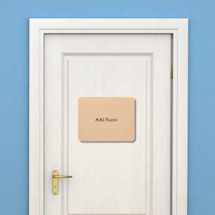 Kid's Bedroom Modern Room Door Sign Add Photo