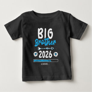 Kids Big Brother 2026 Loading Baby Announcement T-Shirt