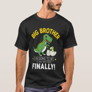 Kids Big Brother Finally 2023 I'm Going To Be A Bi T-Shirt