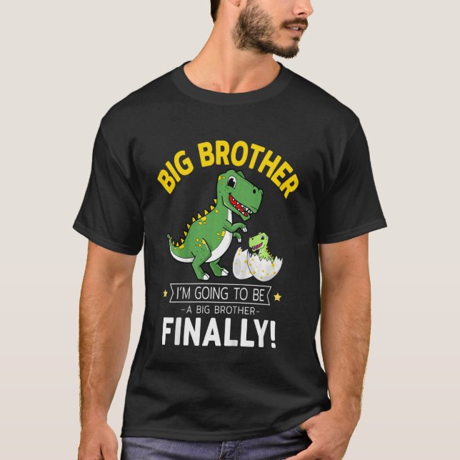 Kids Big Brother Finally 2023 I'm Going To Be A Bi T-Shirt (Front)