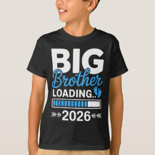 Kids big brother loading 2026, promoted to big T-Shirt