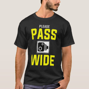 Kids Bike Riding Back & Front Pass Wide Road Cycli T-Shirt