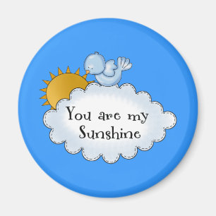 Kid's Bird Sun You Are My Sunshine Magnet