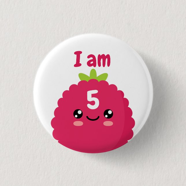 Kids Birthday 3 Cm Round Badge (Front)