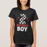 Kids Birthday Boy 2 Two Racing Flag 2nd Birthday R T-Shirt<br><div class="desc">Kids Birthday Boy 2 Two Racing Flag 2nd Birthday Race Car Toddler</div>