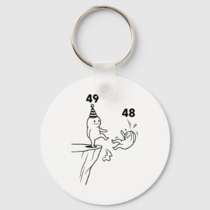 Kids Birthday Humor 49 Year Old 49th Party Born 19 Key Ring