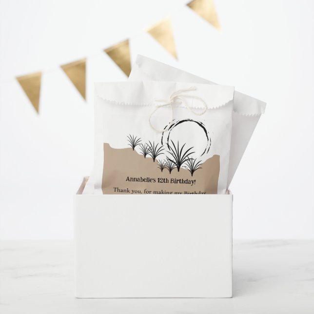 Kids Birthday - It's A Beach Party  Favour Bags (Party)