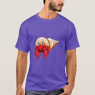 Kids Birthday Party Cute Crab T-Shirt