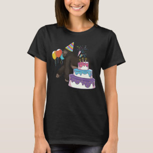 Kids Birthday Party Gorilla Lover Ape Monkey Anima T-Shirt
