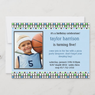 Kids Birthday Party Invitation Card