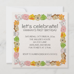Kids Birthday Party Invitations