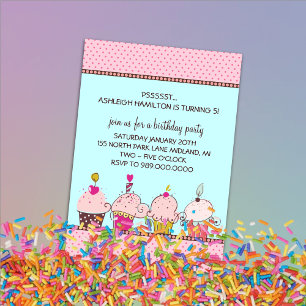 Kids Birthday Party Invitations
