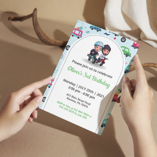 Kids Birthday Special Kid toy theme  Invitation