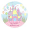 Kids Birthday Thank You Stickers: Castle