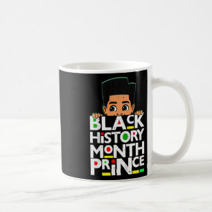 Kids Black History Month Prince Melanin Son Boy To Coffee Mug