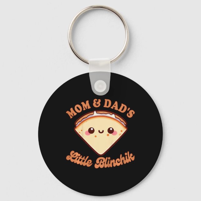 Kids Blinchik Ukrainian  Key Ring (Front)