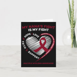 Kids Blood Cancer Nana My Fight Multiple Myeloma A Card