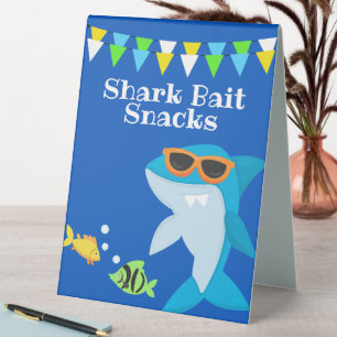 Kids Blue Shark Fintastic Birthday