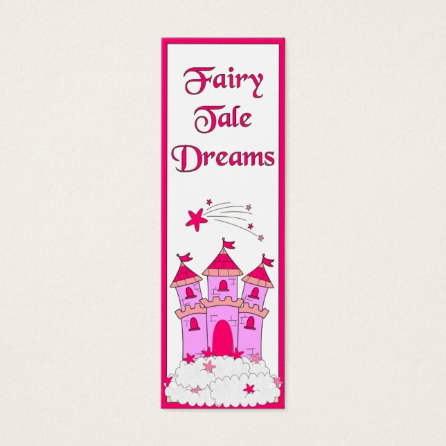 Kid's Bookmark Girls Fairy Tales (Front)