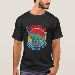 Kids Boy Birthday I Abuelo I Brachiosaurus I Famil T-Shirt