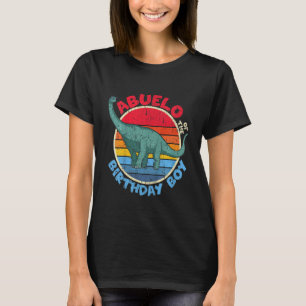 Kids Boy Birthday I Abuelo I Brachiosaurus I Famil T-Shirt