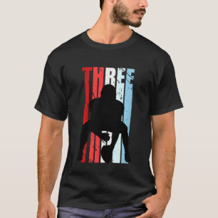 Kids Boys American Football 1st Birthday Quarterba T-Shirt