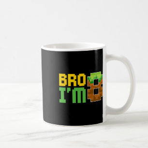 Kids Boys Birthday Party Bro I'm 8 Birthday Video Coffee Mug