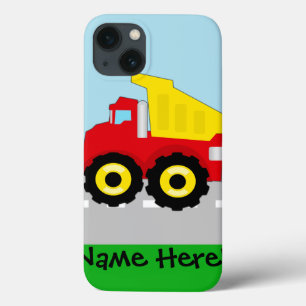 Kids Boys Construction Dumptruck iPhone 13 Case