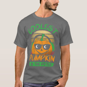 Kids Boys Halloween Coolest Pumpkin Halloween For T-Shirt