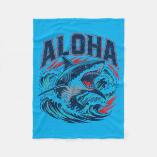 Kids Boys Hawaiian Fleece Blanket