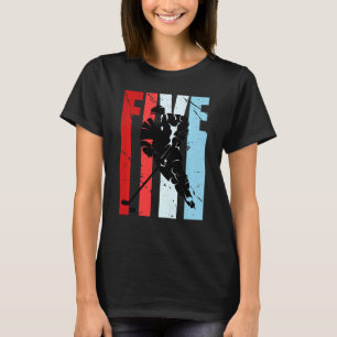 Kids Boys Ice Hockey 5th Birthday Player Motivatio T-Shirt