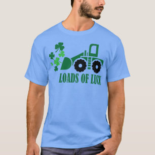Kids Boys St Patricks Day Funny Truck Loads Of Luc T-Shirt