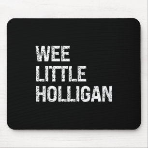 Kids Boys St Patrick's Day Wee Little Hooligan Gru Mouse Mat