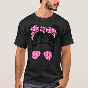 Kids Breast Cancer Awareness In October We Wear Pi T-Shirt