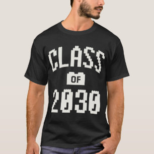 Kids Bricks Toy THIRD YEAR 1st Day Of School CLASS T-Shirt