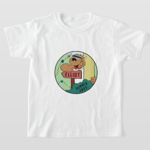 Kid's Camp T-Shirt Camper Bear Personalise