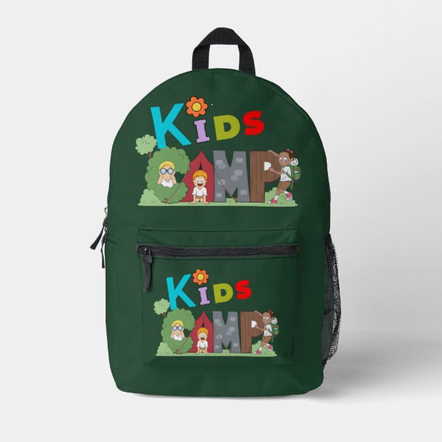 Kids Camping Backpack (Front)