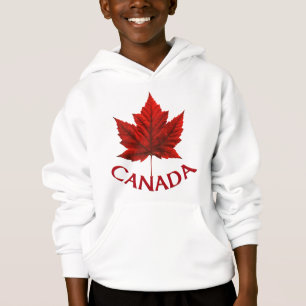 Kid's Canada Jacket Hoodie Kid's Maple Leaf Hoodie