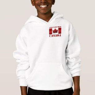 Kid's Canada Jacket Personalised Canada Hoodie