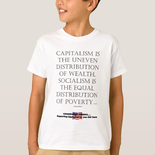 kids capitalism T-Shirt (Front)