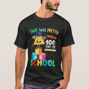 Kids Celebrates Accomplishment 100th days of schoo T-Shirt