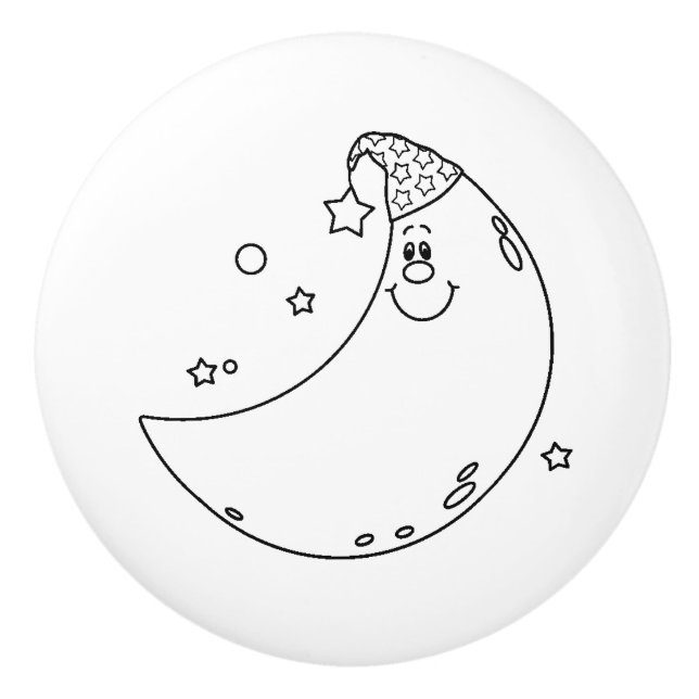 Kids Ceramic Draw & Cupboard Door Knobs (Front)