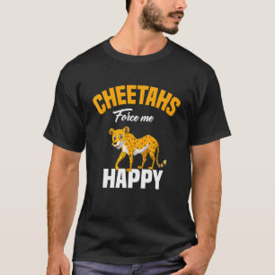 Kids  Cheetahs Force Me Happy Cheetah T-Shirt