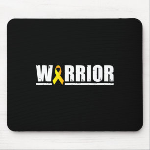 Kids Childhood Cancer Warrior Paediatrics Golden A Mouse Mat