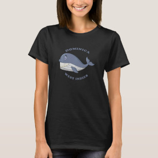 Kids Children's Whale Dominica West Indies Vacatio T-Shirt