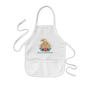 Kids Christmas Apron, Little Chef Apron