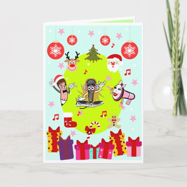 Kids Christmas Card-Interactive Card (Front)