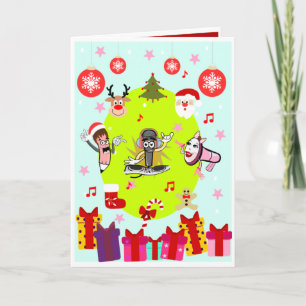 Kids Christmas Card-Interactive Card