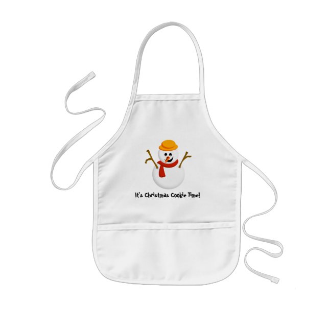 Kids Christmas Cookie Apron (Front)